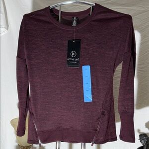 Active Life Women's Plum Sweatshirt